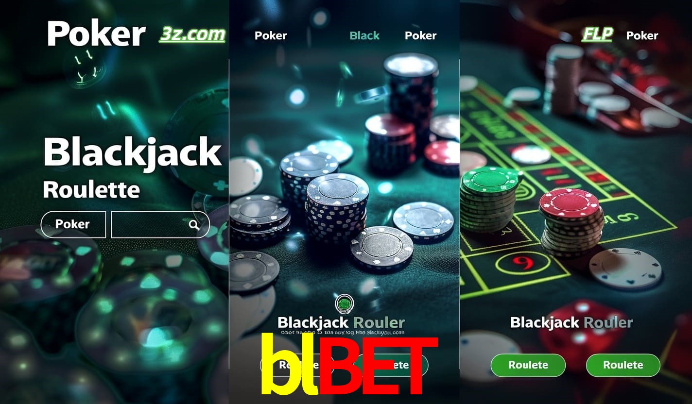 Cassino online blbet com Poker, Blackjack e Roleta ao vivo para jogadores do Brasil