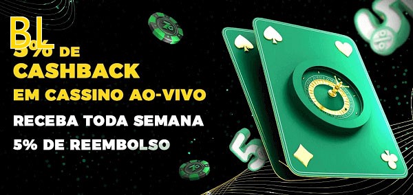 Promoções do cassino ao Vivo BL